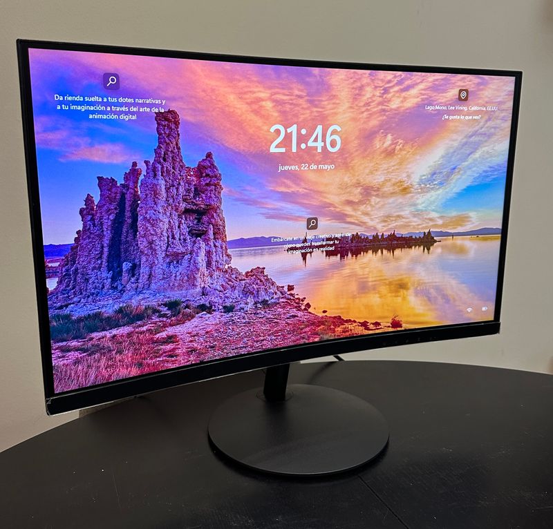 Monitor Gaming Koorui 27" Curvo 144Hz afbeelding 4