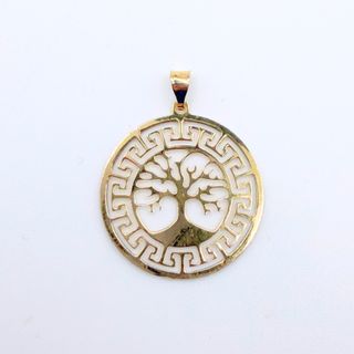 Colgante Oro 18K, Árbol de la vida, 2gr