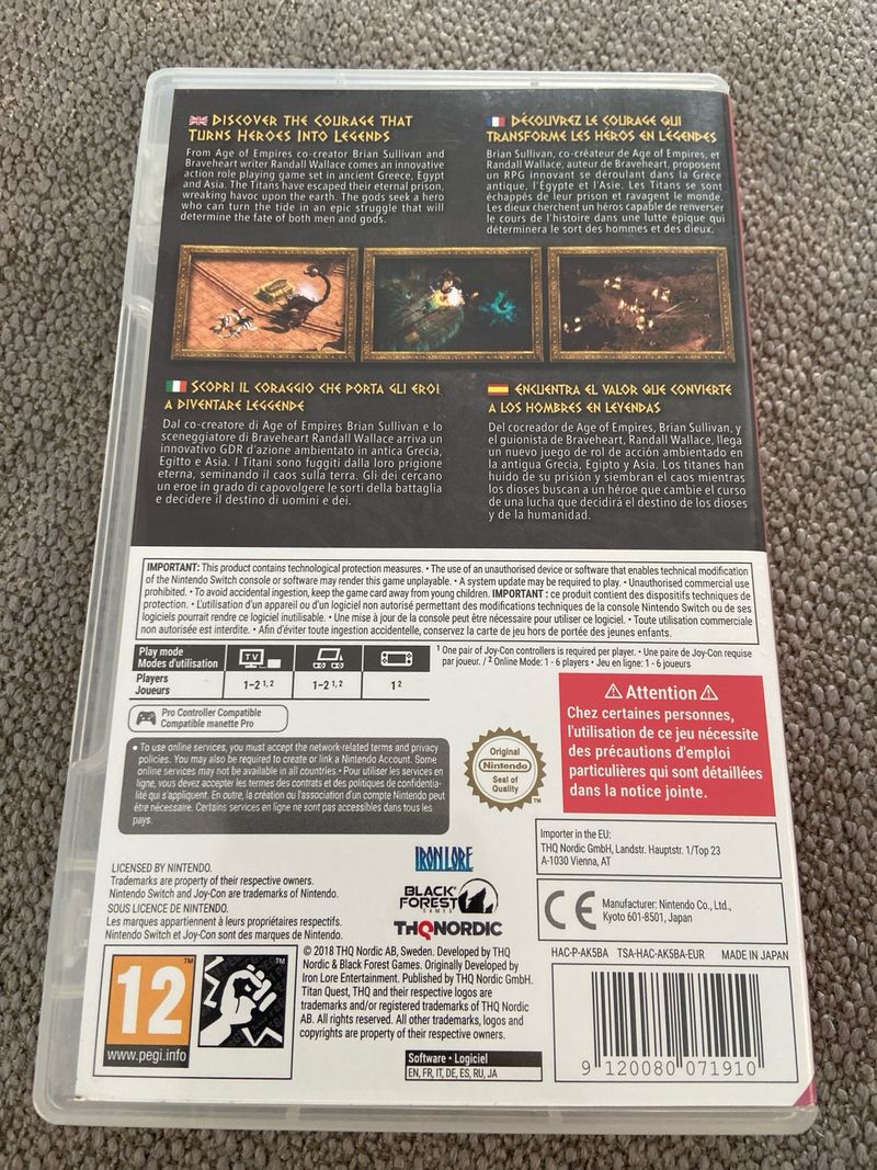 Nintendo Switch Titan Quest afbeelding 3