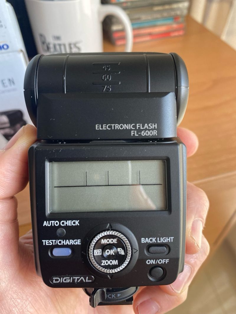 Flash Olympus FL-600R afbeelding 2