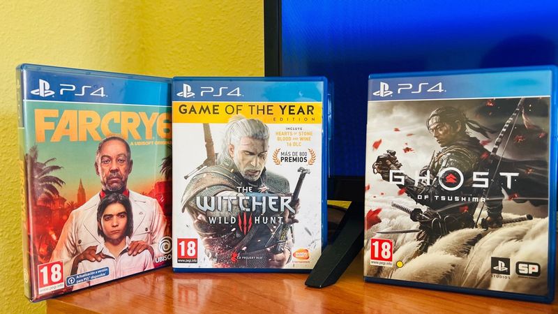 Consola PS4 Slim Negra + 3 Juegos afbeelding 3