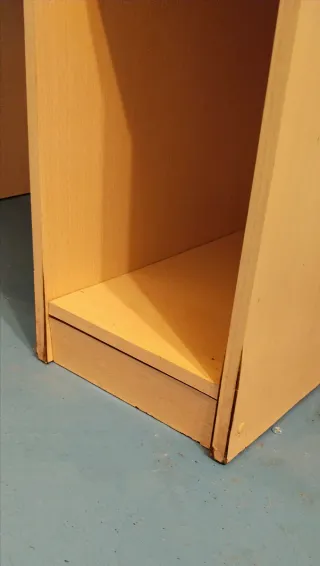 Mesa escritorio beige