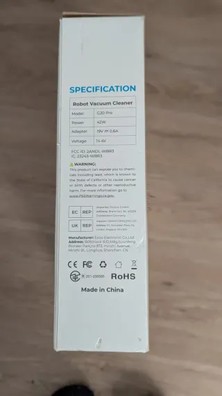 aspiradora robot honiture g20 pro