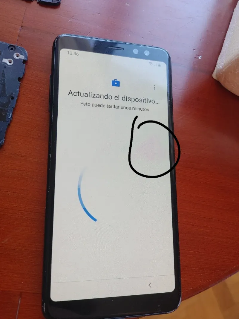 Samsung A8 Despiece Componentes afbeelding 3