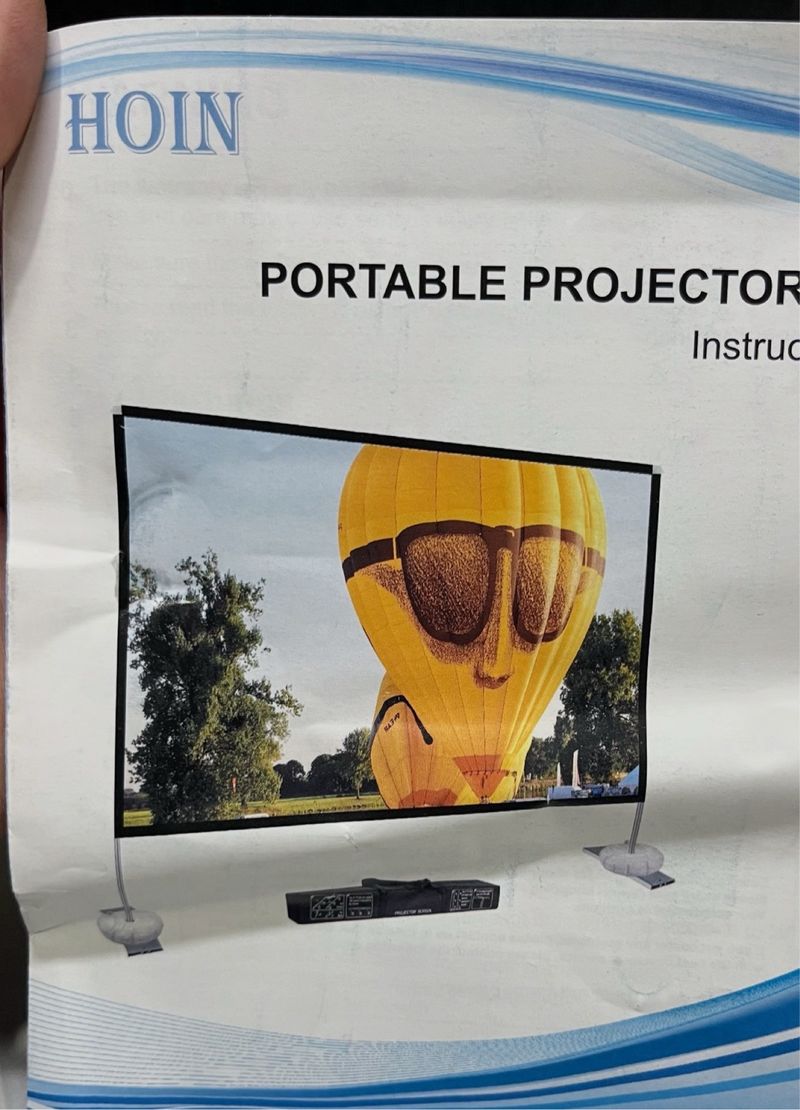 Pantalla Proyección Portátil 100 Pulgadas afbeelding 2