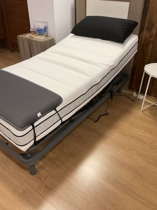 Pack Somier Articulado + Colchon 90 cms