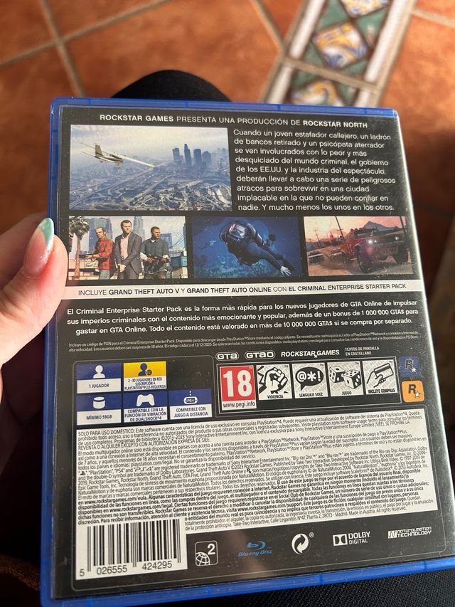 Grand Theft Auto V PS4 + Criminal Enterprise Start