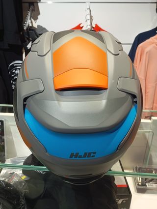 Casco HJC F71 ARCAN MC27F GRIS/NARANJA