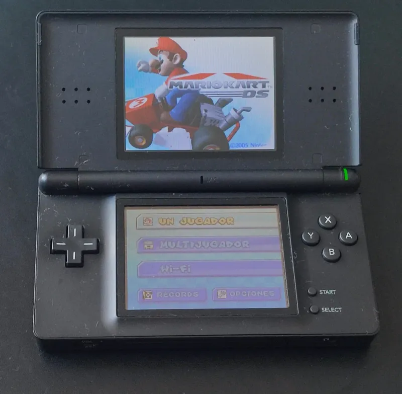 Nintendo DS Lite Negra + Juegos afbeelding 6