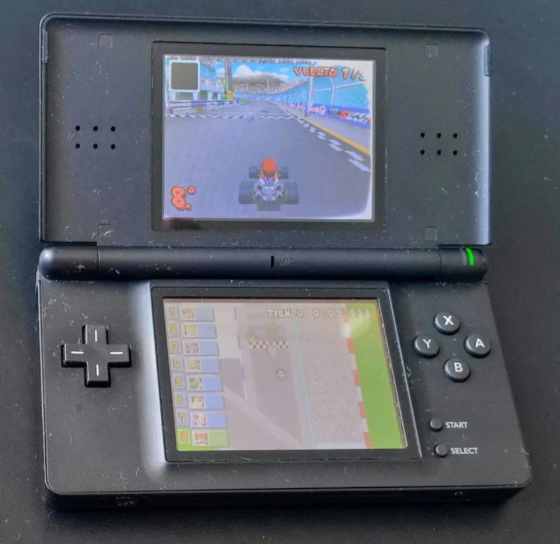 Nintendo DS Lite Negra + Juegos afbeelding 7