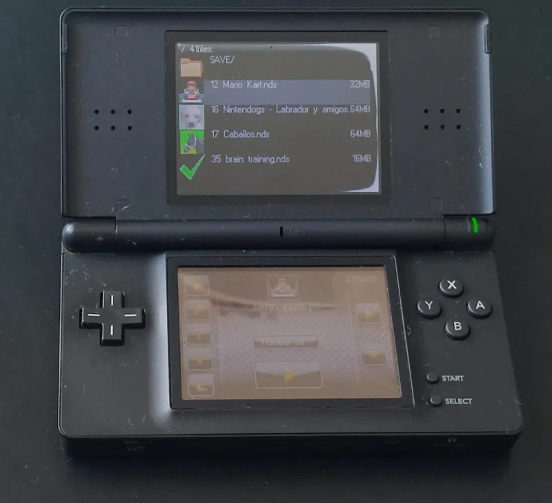 Nintendo DS Lite Negra + Juegos afbeelding 10