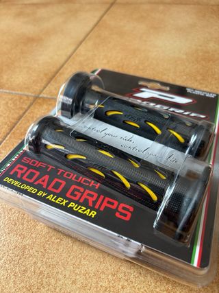 Manopole Progrip 724 Giallo/Nero Moto