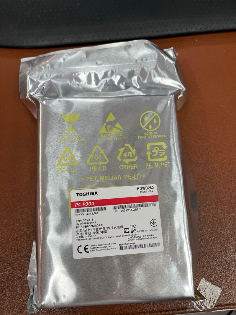 TOSHIBA P300 DT01ACA600 / 6 TB / 3.5"#5GS5FH afbeelding 2