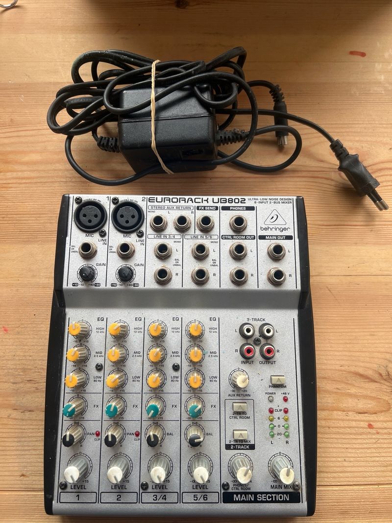 Mesa de Mezclas Behringer Eurorack UB802 afbeelding 2