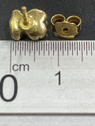 Pendiente Tous Oso oro 18 kl .