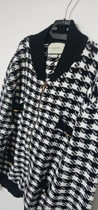 Cardigan Gucci Donna Vintage Lana Vergine Taglia S