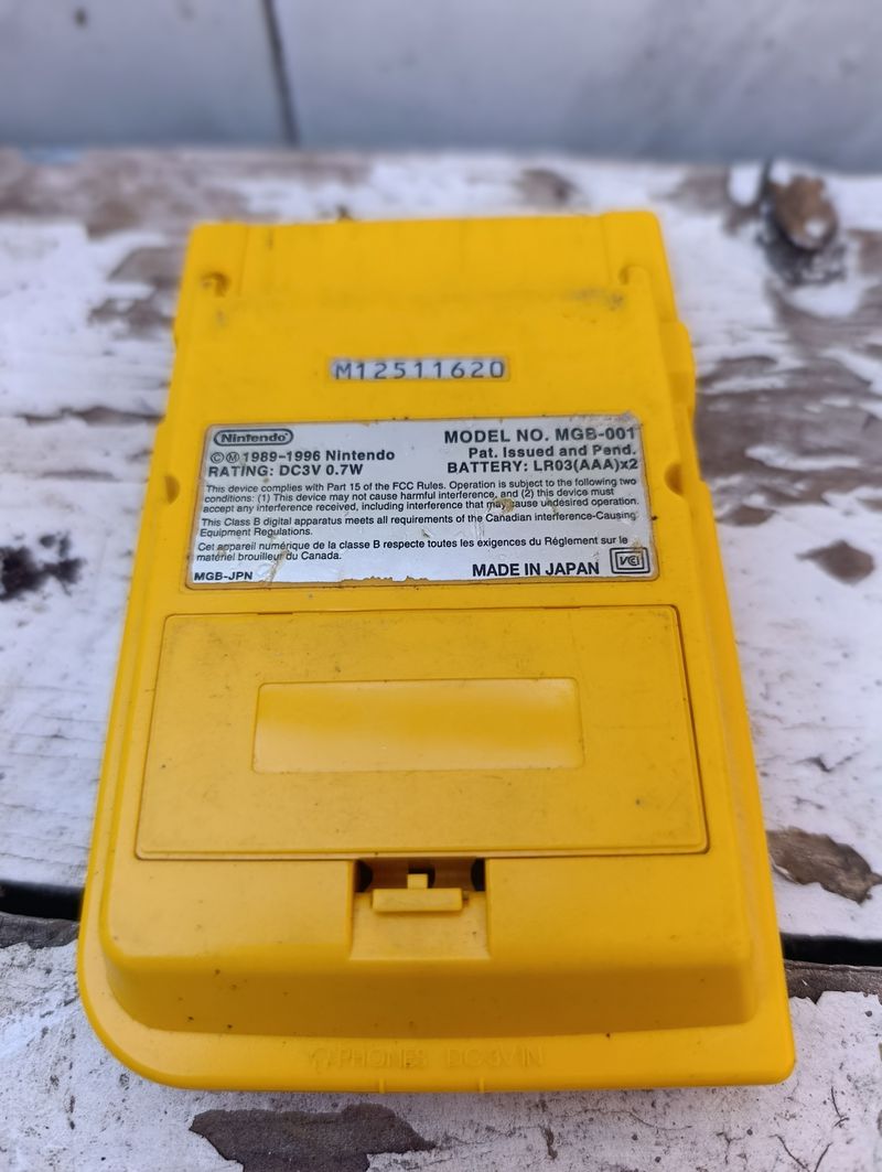 Nintendo Game Boy Pocket Amarillo afbeelding 4