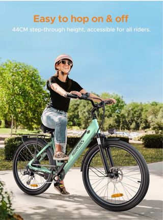 Bici Eléctrica Hillmiles Milecity 80km 25km/h