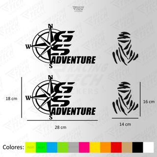 Pegatinas BMW GS y Dakar