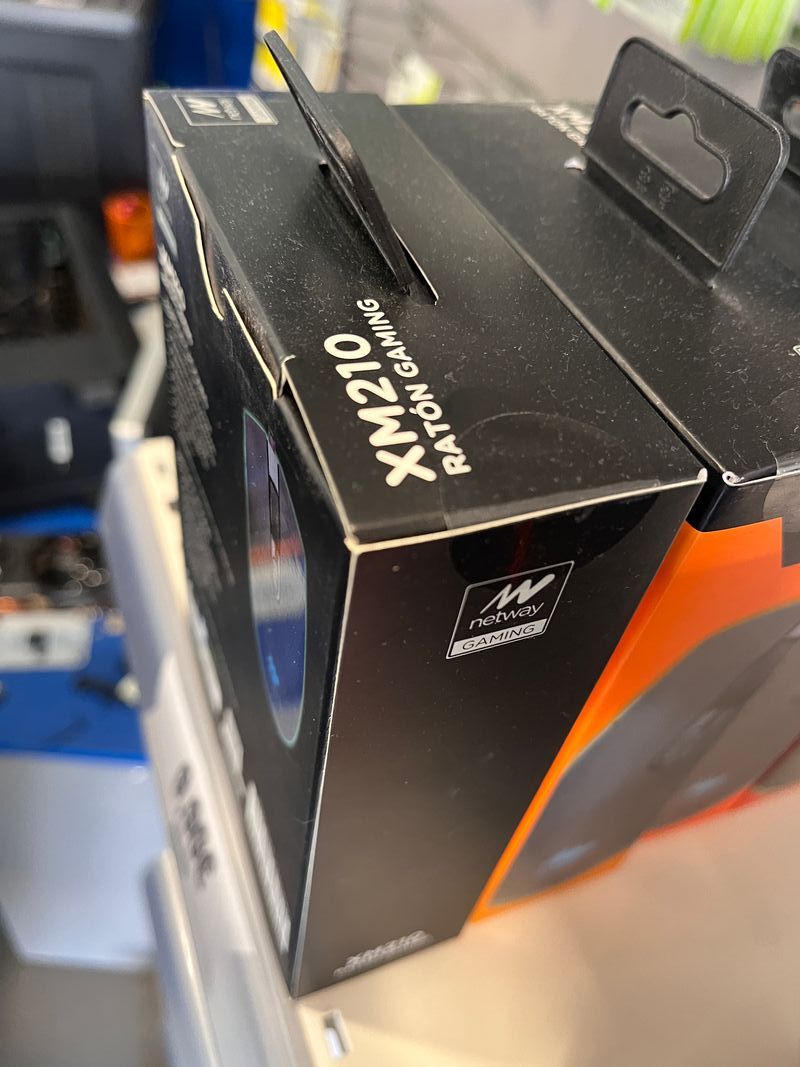 Ratón Gaming Netway XM210 RGB Rainbow afbeelding 3