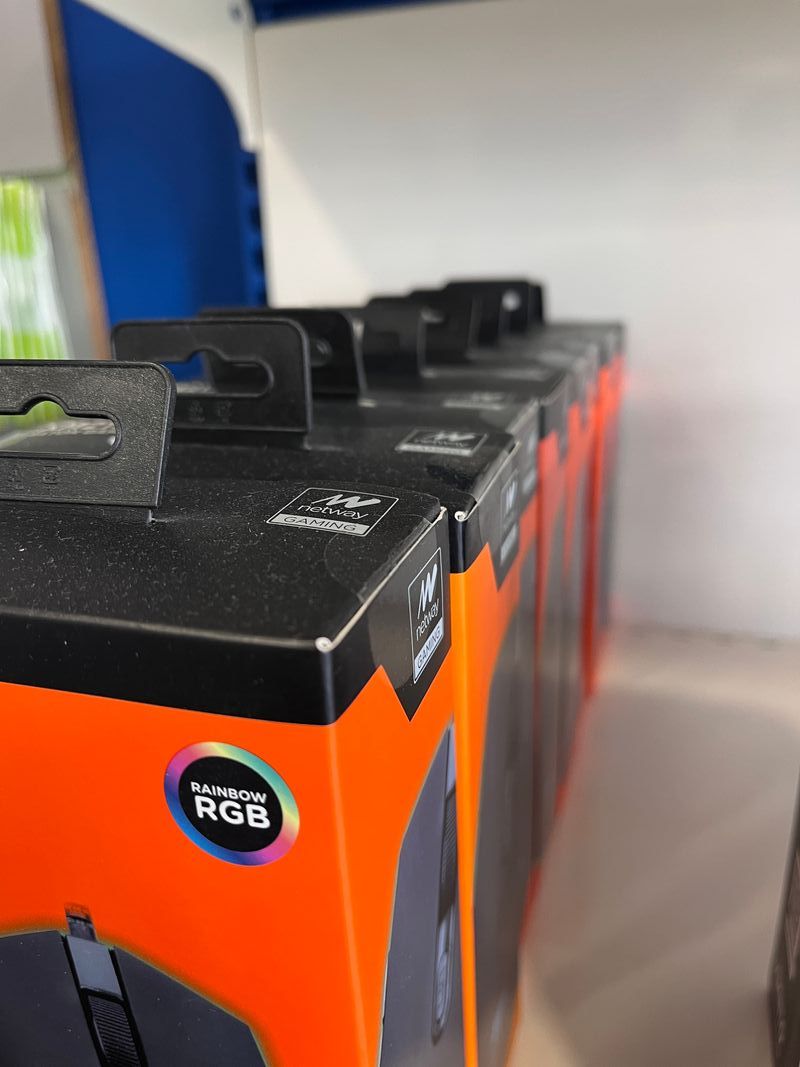 Ratón Gaming Netway XM210 RGB Rainbow afbeelding 4