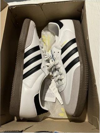 Adidas Samba OG Talla 44 Blancas Negras