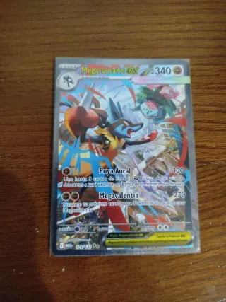 Carta Pokémon Mega-Lucario EX 179/132