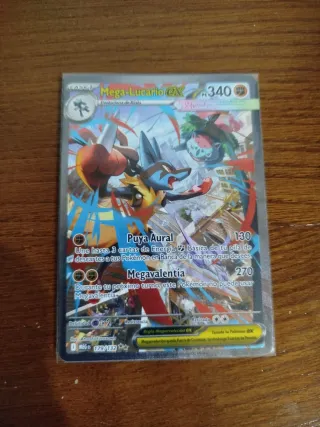 Carta Pokémon Mega-Lucario EX 179/132