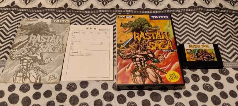 Rastan Saga MSX2 Taito afbeelding 2