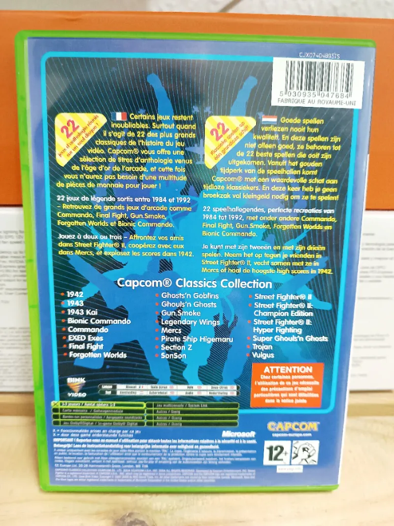 Capcom Classics Collection XBOX afbeelding 2
