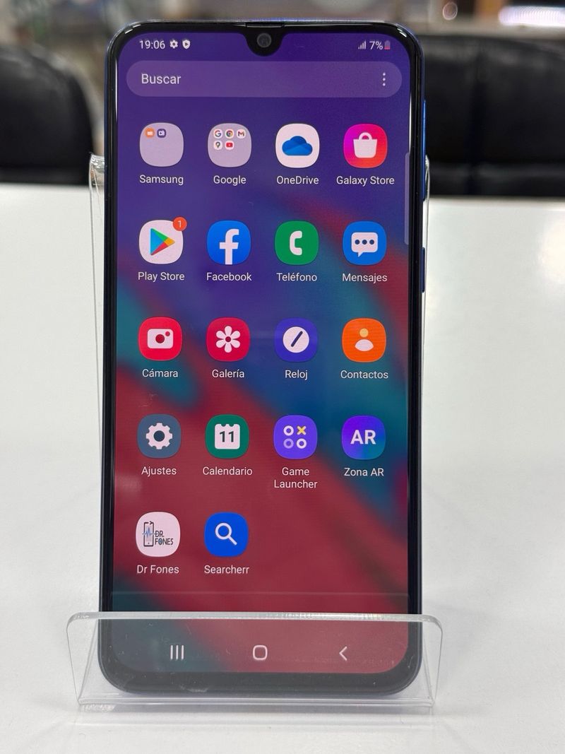 Samsung A40 Azul 64GB Segunda Mano buen estado afbeelding 2