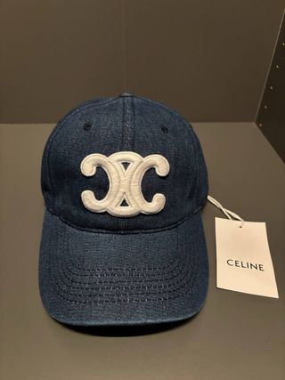 Gorra Celine Triomphe Azul