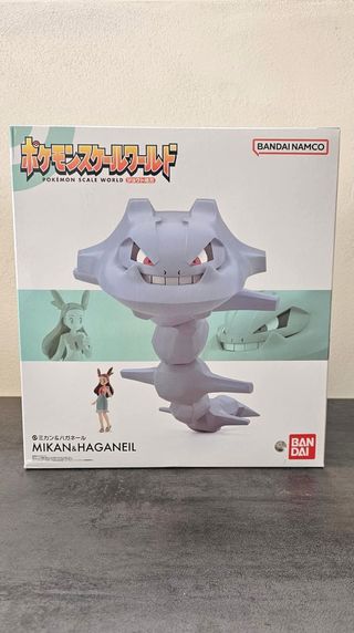 Yasmina & Steelix Figuras Pokemon Scale World