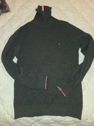 Maglia Dolcevita Tommy Hilfiger Grigia