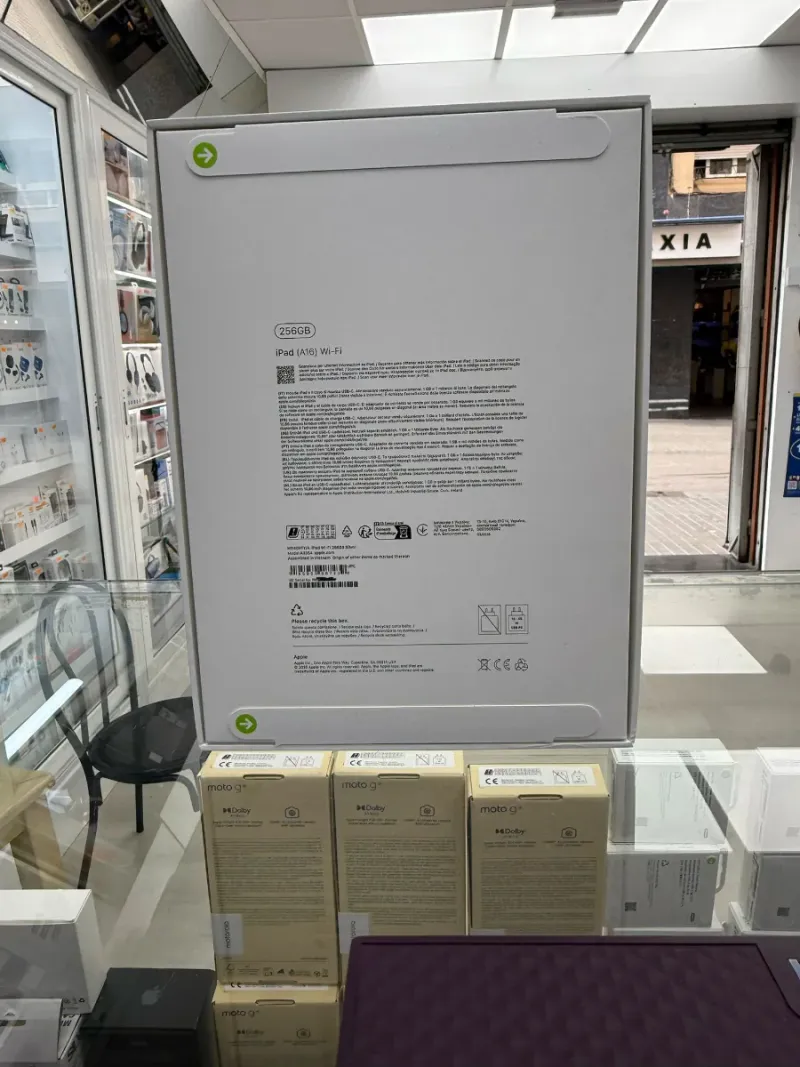 Apple iPad A16 256GB con wifi Blanco afbeelding 2
