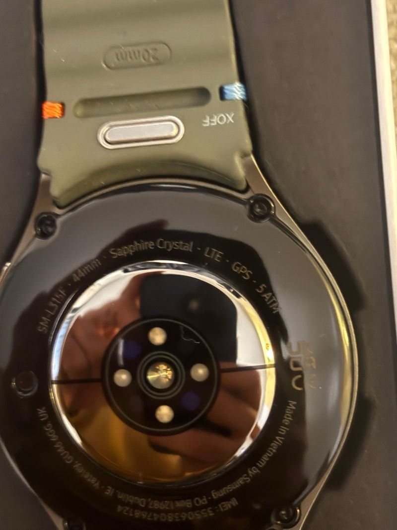 Samsung Galaxy Watch7 Smartwatch Verde/Azul Marino afbeelding 2