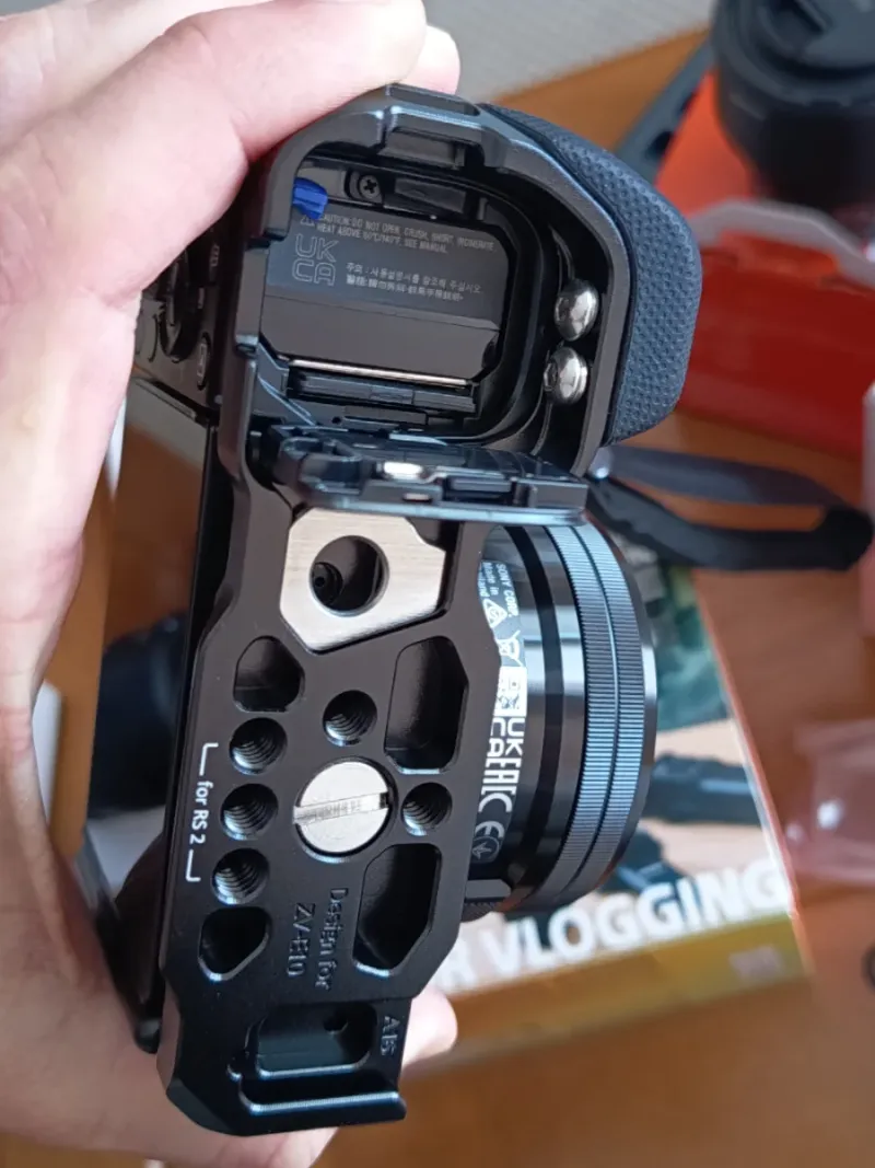 Cámara Sony ZV-E10 + 3 Lentes. afbeelding 6