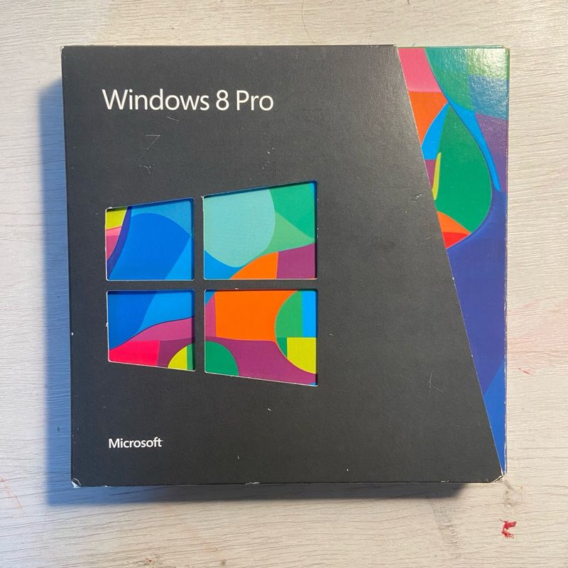 Windows 8 Pro Microsoft Caja