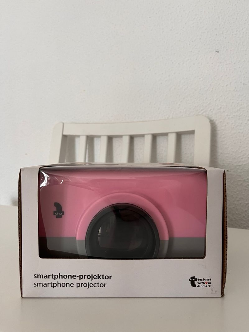 Proyector Smartphone Tiger Rosa/Gris