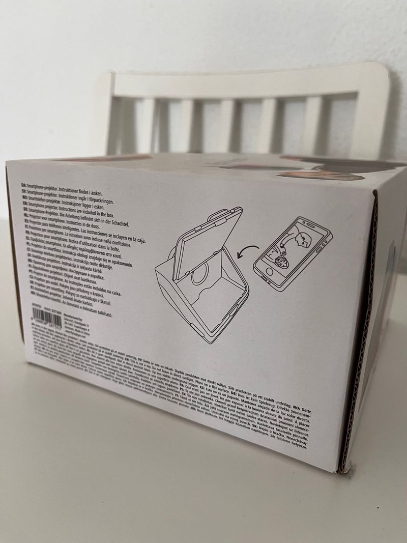 Proyector Smartphone Tiger Rosa/Gris afbeelding 4