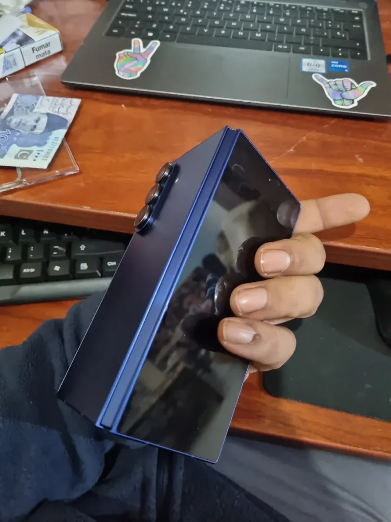 Samsung Z Fold 7 Azul Cambio Por Iphone 17 Pro afbeelding 4