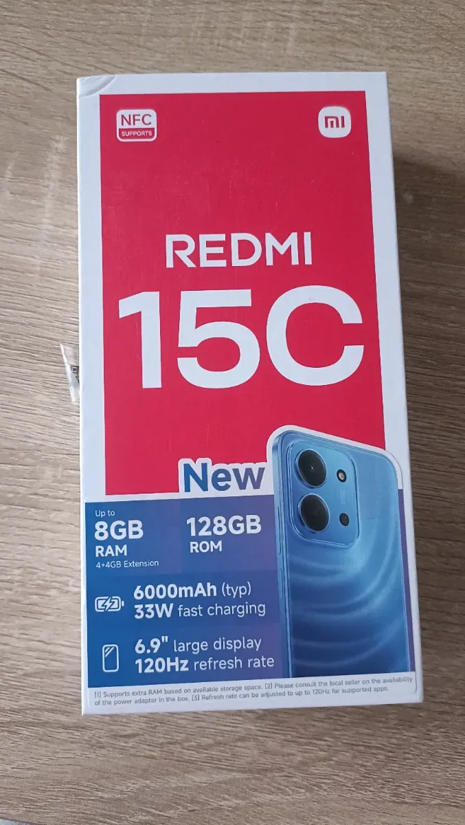 Xiaomi Redmi 15C 128GB Azul