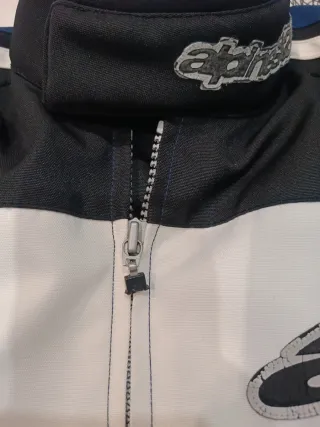 Chaqueta Moto Alpinestars Azul/Blanco/Negro