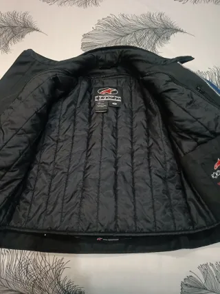 Chaqueta Moto Alpinestars Azul/Blanco/Negro