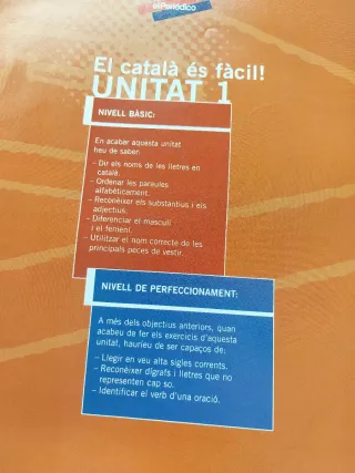 Curs de llengua catalana