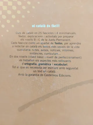 Curs de llengua catalana