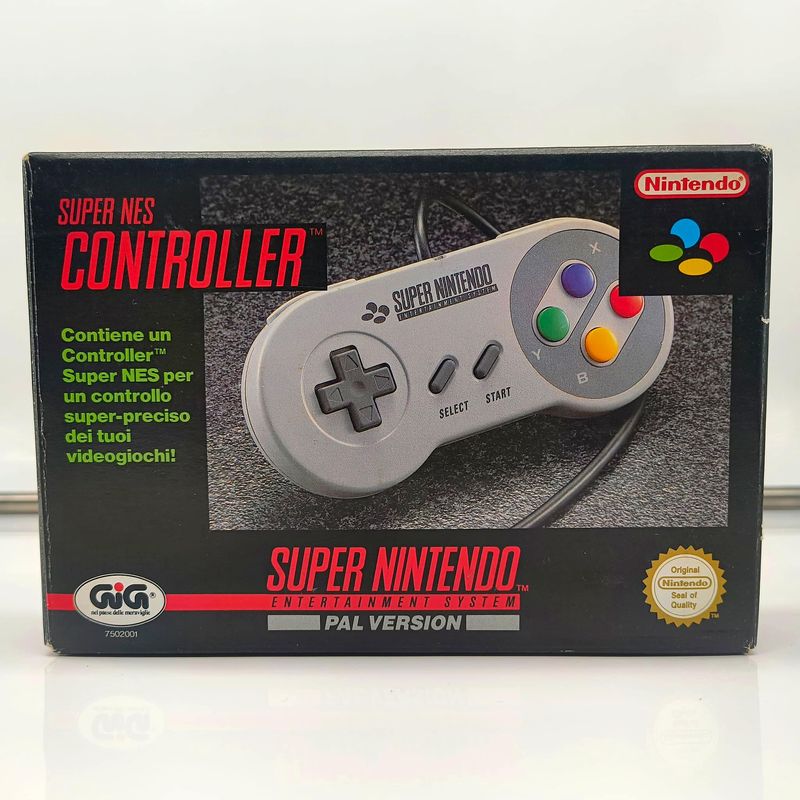 Controlador Super Nintendo SNES PAL GIG ITA