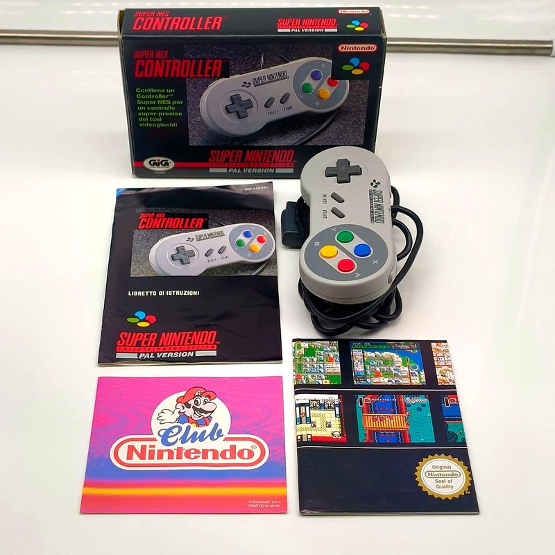 Controlador Super Nintendo SNES PAL GIG ITA afbeelding 3
