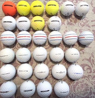 30 Bolas Golf Callaway Treeline Chrome erc warbird