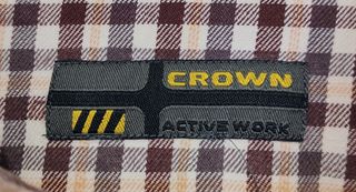 Camicia Crown in cotone a quadretti